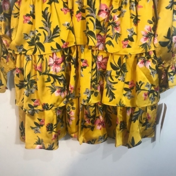 AVEC LES FILLES Floral Ruffled Dress - Picture 12 of 16